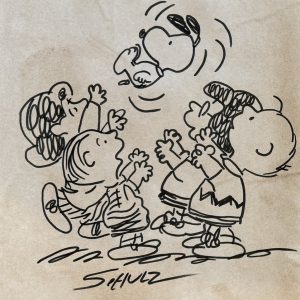 Charles SCHULZ (1922-2000)  Snoopy et les Peanuts.