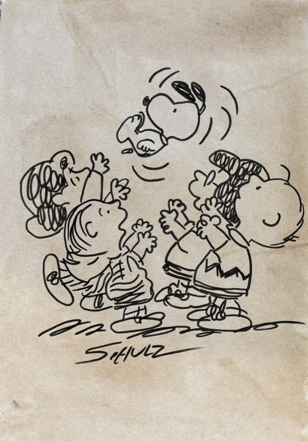 Charles SCHULZ (1922-2000)  Snoopy et les Peanuts.