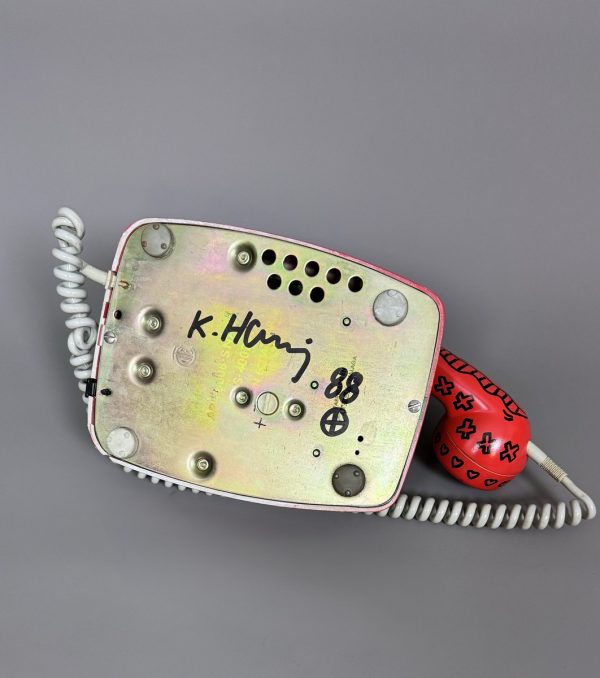 Keith HARING (1958-1990), Attribué à.   Téléphone Pop Shop, 1988. – Image 3