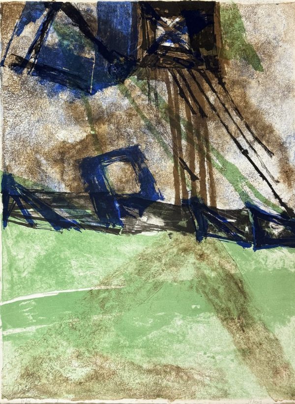 John-Franklin KOENIG (1924-2008).   Sans titre, 1968.