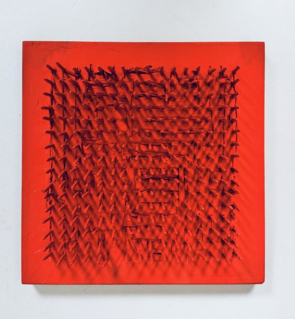 Bernard AUBERTIN (1934-2015)  Tableau Clous ,1970 - Image 2