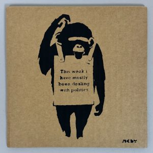 NOT BANKSY AND NOT BY BANKSY  Flogging a dead horse/this week.