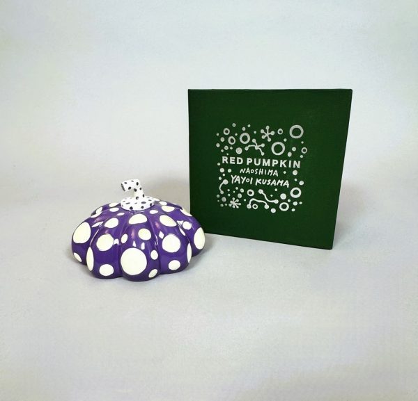 Yayoi KUSAMA (Né en 1929) D’après  Naoshima Pumpkin Purple & White