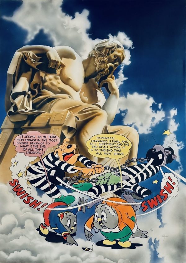 Robert CRAIG  (XX-XXIème Siècle)  Happiness, 2017