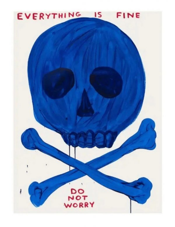 David SHRIGLEY (Né en 1966)  Everything is fine, do not worry.