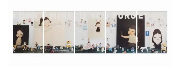 YOSHITOMO NARA (Né en 1959)   Don’t mind, if you forget me (Set of 5),2001.