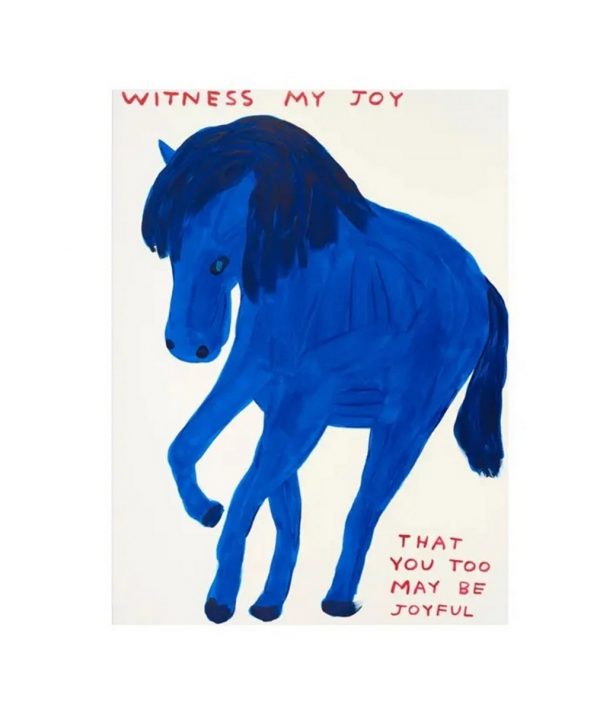 David SHRIGLEY (Né en 1968)  Witness My Joy, 2022.