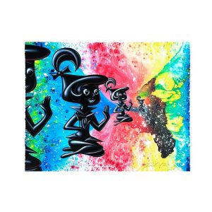 Kenny SCHARF (Né en 1958), Artiste peintre américain .  Judy, Judy, Judy…2024.