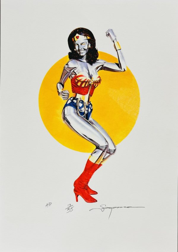 Hajime SORAYAMA (Né en 1947)  Wonder Woman.
