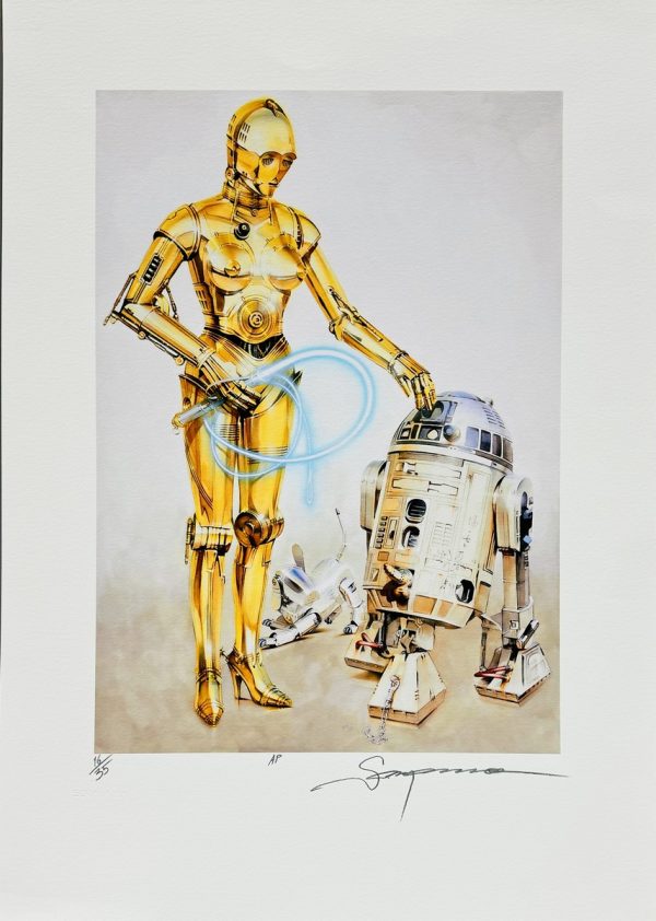 Hajime SORAYAMA (Né en 1947)  Star Wars.