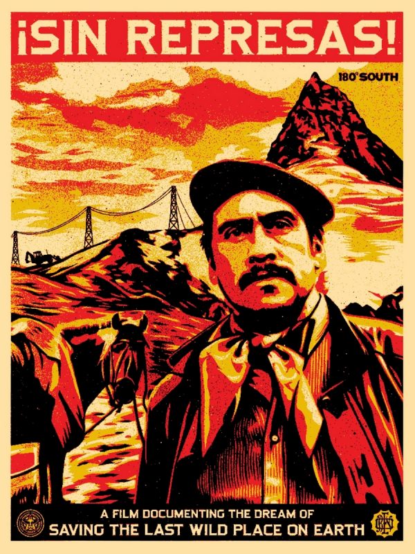 OBEY, Shepard FAIREY (Né en 1970), D’Après.  Isin Represas! (180° South), 2010