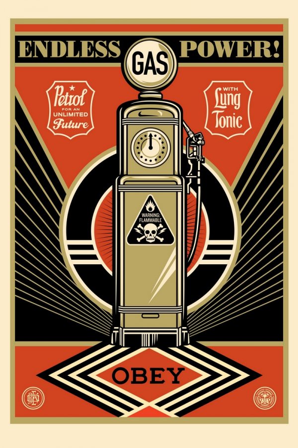 OBEY, Shepard FAIREY (Né en 1970), D’Après.  Endless Power!, 2013.