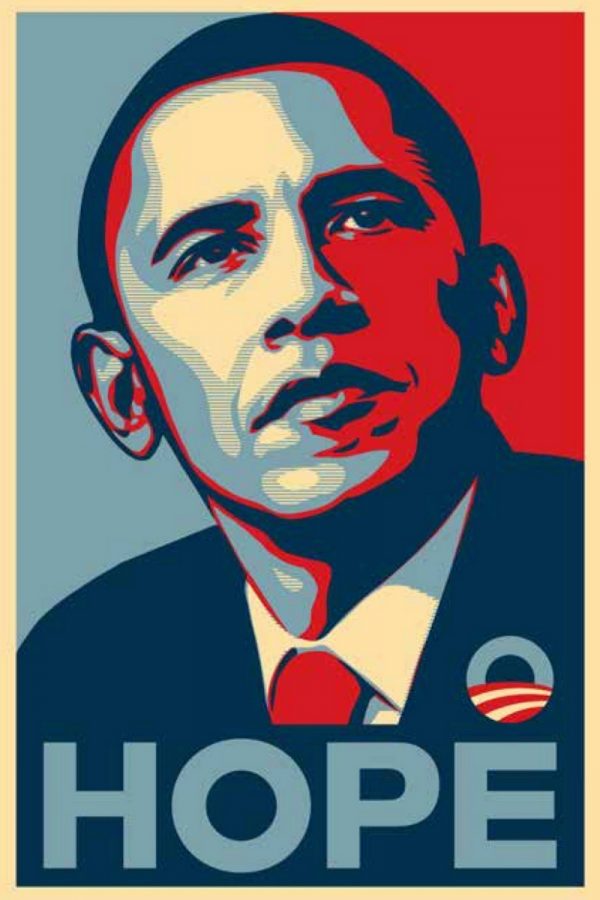 OBEY, Shepard FAIREY (Né en 1970), D’Après.  HOPE, 2008.