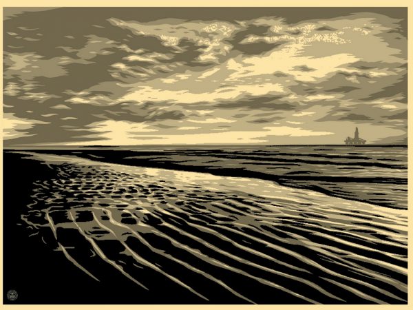 OBEY, Shepard FAIREY (Né en 1970), D’Après.  Sunset as the Fall Approaches, 2022.