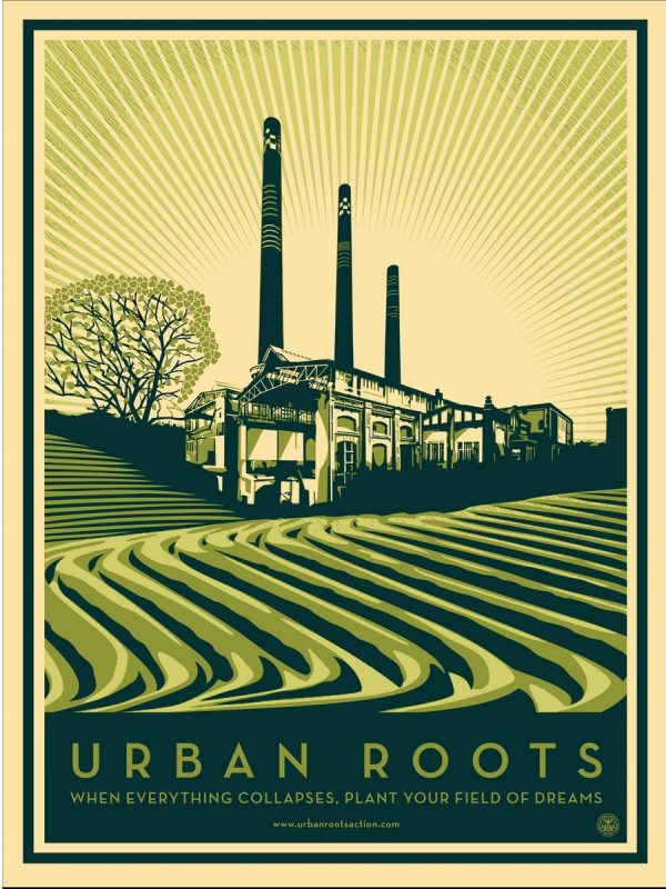 OBEY, Shepard FAIREY (Né en 1970), D’Après.  Urban Roots, 2018.