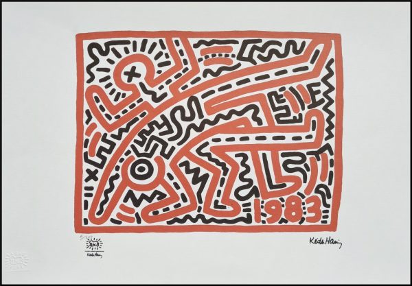 KEITH HARING (1958-1990), D’Après. (After)  Untitled.