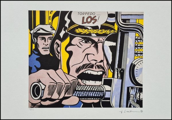 ROY LICHTENSTEIN (1923-1997) , D’Après. (After)  Torpedo... Los!