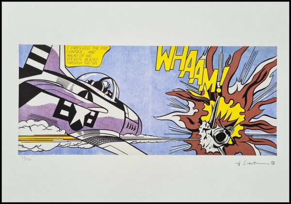 ROY LICHTENSTEIN (1923-1997) , D’Après. (After)  Whaam!