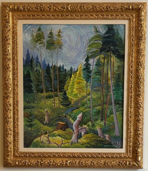 Emily M. CARR (1871-1945), Attribué à  Paysage de forêt – Image 2