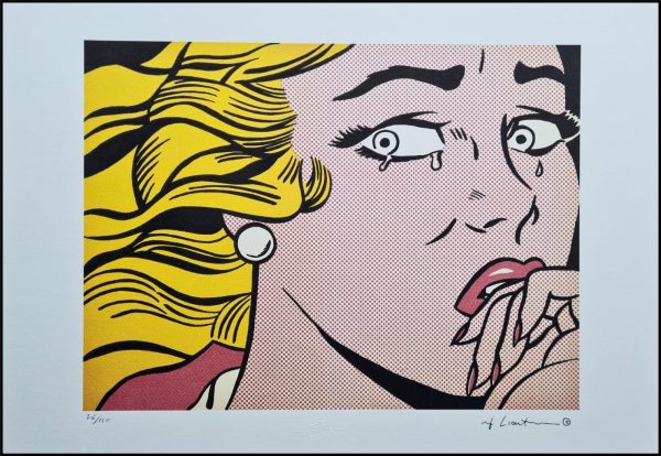 ROY LICHTENSTEIN (1923-1997) , D’Après. (After)  Crying Girl.