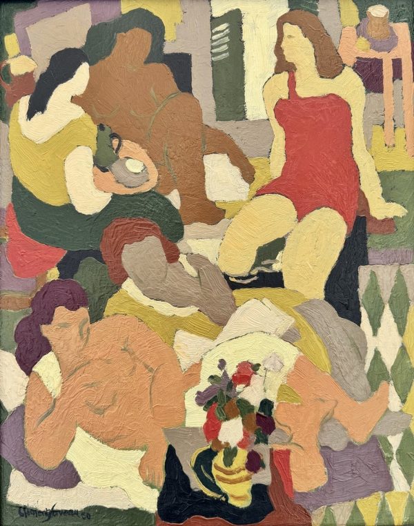 CLÉMENT-SERVEAU (1886-1972)  Le thé