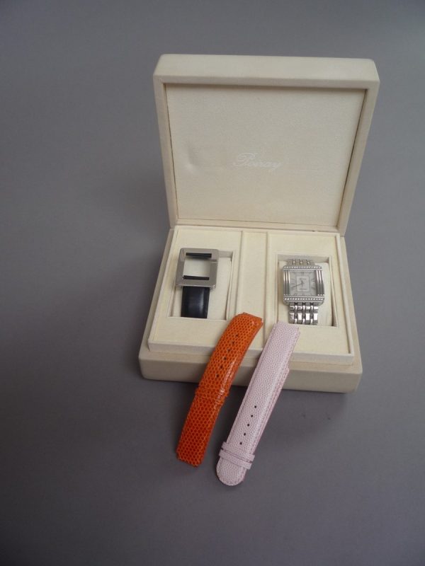POIRAY - MONTRE-BRACELET pour homme en acier " Ma Première " Grand Modèle, – Image 4