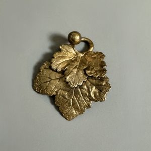 Claude LALANNE (1924-2019).    « Feuille de Groseille » Circa 1980.