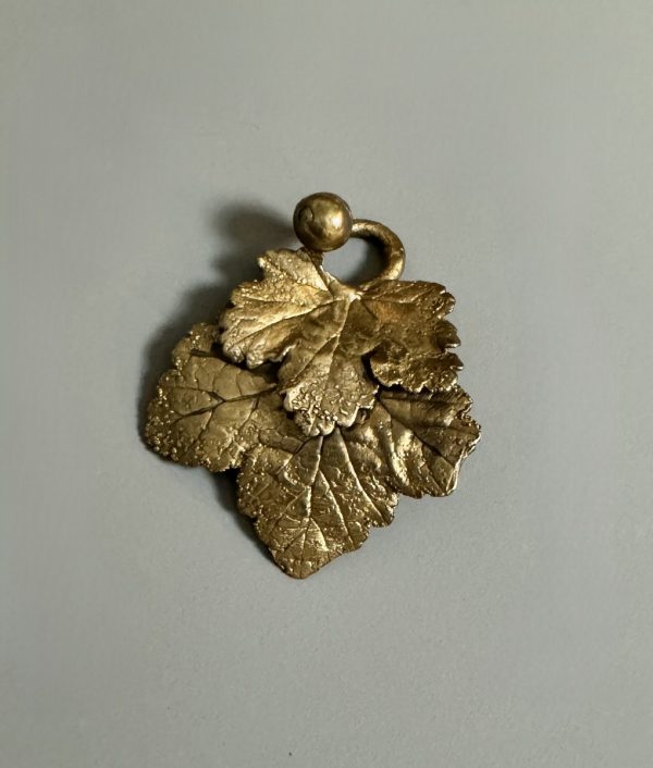 Claude LALANNE (1924-2019).    « Feuille de Groseille » Circa 1980.