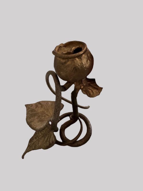CLAUDE LALANNE (1925-2019)   Bougeoir. Circa 1980