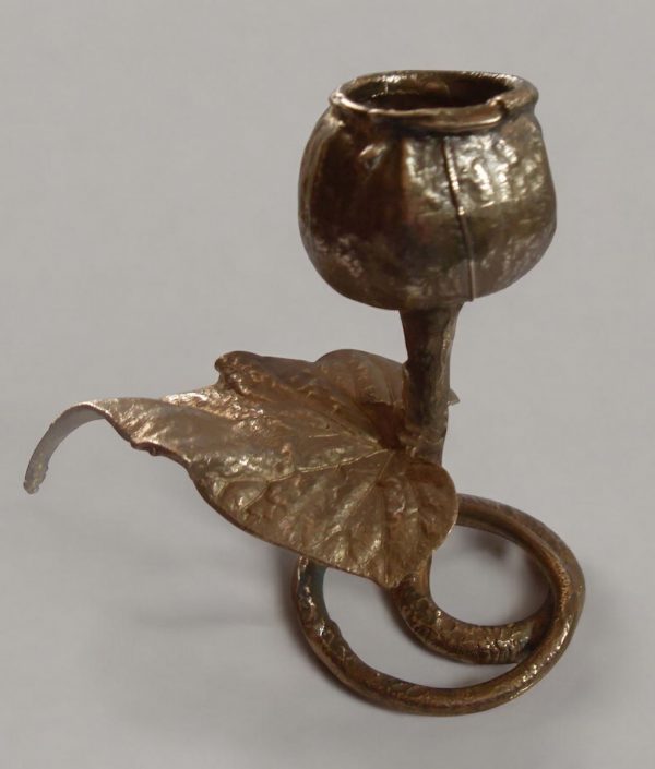 CLAUDE LALANNE (1925-2019)   Bougeoir. Circa 1980