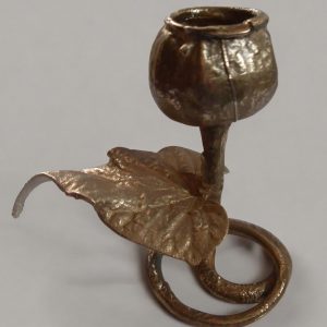 CLAUDE LALANNE (1925-2019)   Bougeoir. Circa 1980