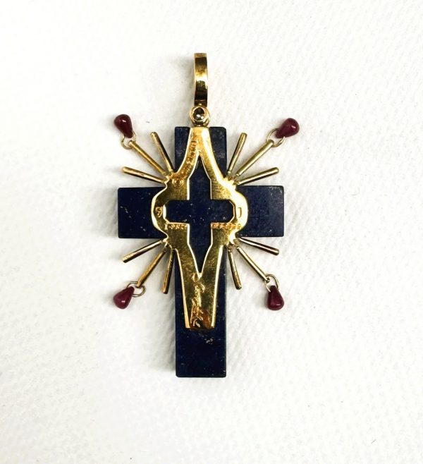 Salvador DALI (1984-1989)  « Croix latine rayonnante » 1982 – Image 4