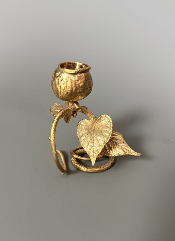 CLAUDE LALANNE (1925-2019)   Bougeoir. Circa 1980
