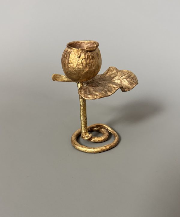 CLAUDE LALANNE (1925-2019)   Bougeoir. Circa 1980