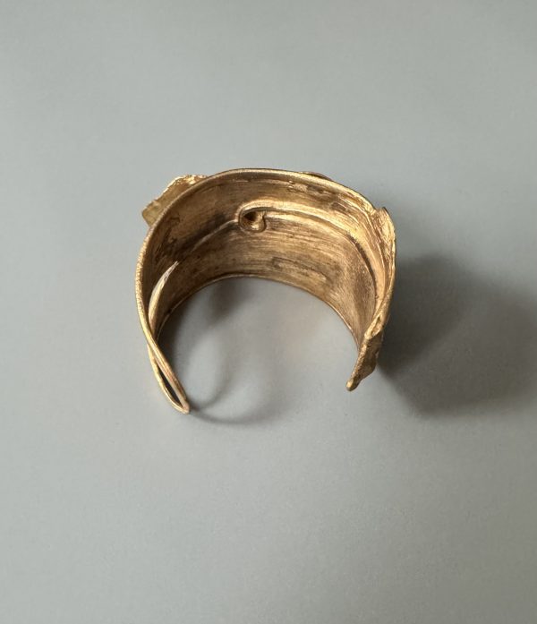 CLAUDE LALANNE (1925-2019)  Bracelet manchette Hortensia. Circa 1980 – Image 6