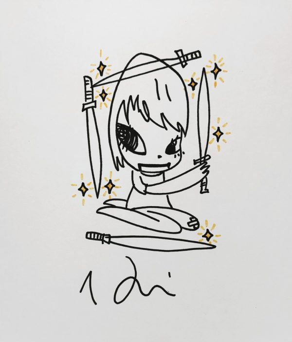Yoshitomo NARA (Né en 1959) , Attribué à.