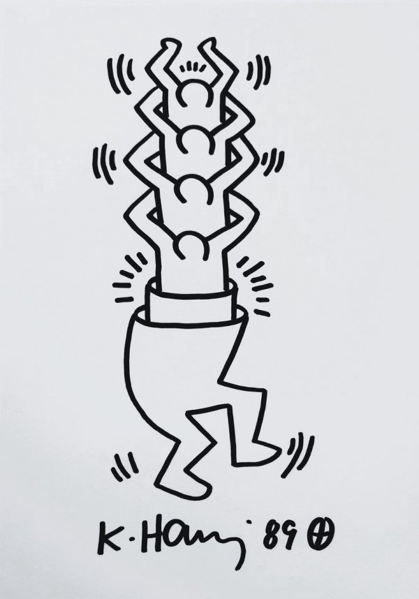 Keith HARING (1958-1990), Attribué à.