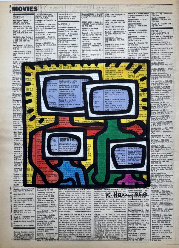 Keith HARING (1958-1990), Attribué à.