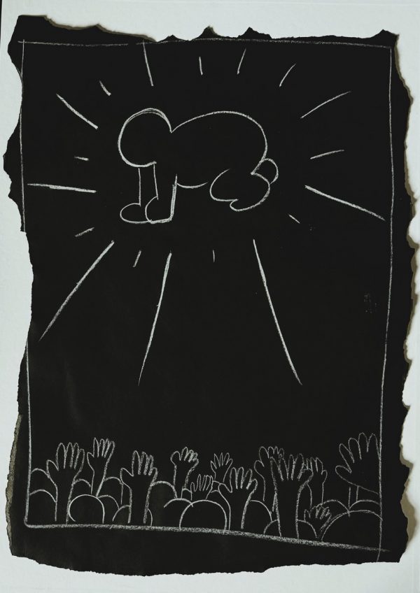 Keith HARING (1958-1990), Attribué à.