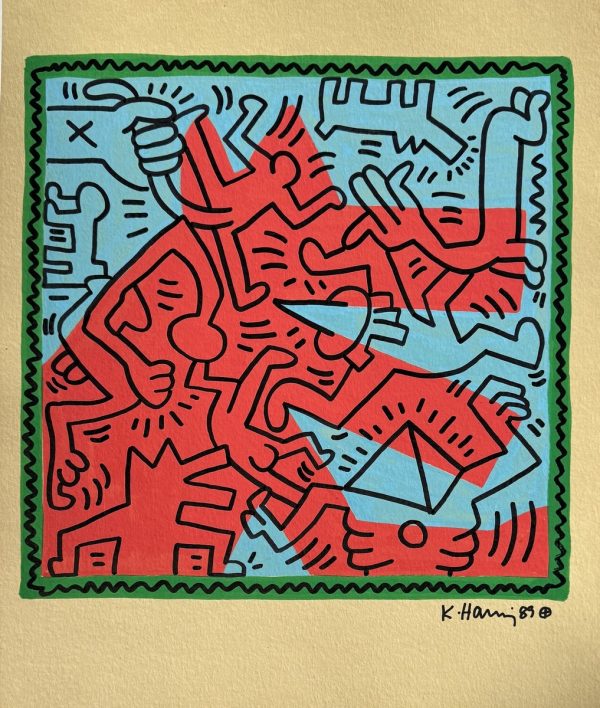 Keith HARING (1958-1990), Attribué à.