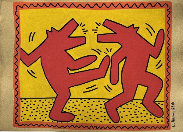 Keith HARING (1958-1990), Attribué à.