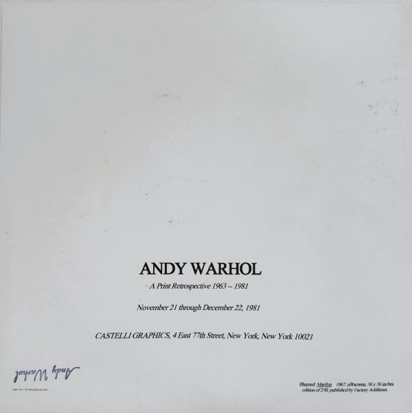 Andy WARHOL (1930 - 1987), D’Après. - Image 2