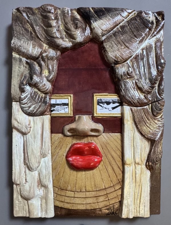 Salvador DALÍ (1904–1989).   ‘Mae West’s Face which May be Used as a Surrealist Apartment.’1981.