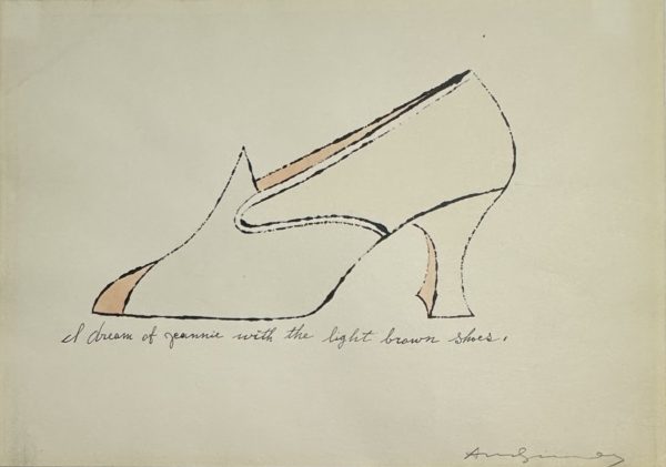 Andy WARHOL (1928-1987)  I dream of Jeannie with the light brown shoes, circa1955.