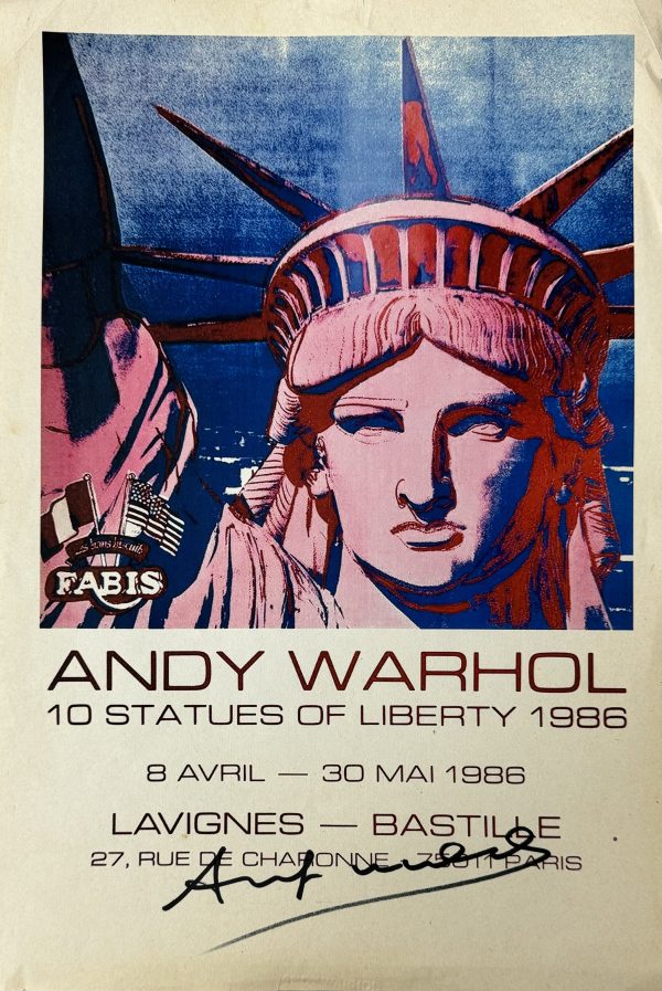 Andy WARHOL (1930 - 1987), D’Après.   10 Statues of Liberty, 1986.