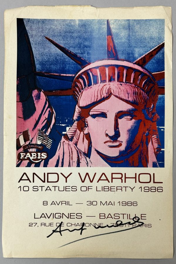 Andy WARHOL (1930 - 1987), D’Après.   10 Statues of Liberty, 1986. – Image 2