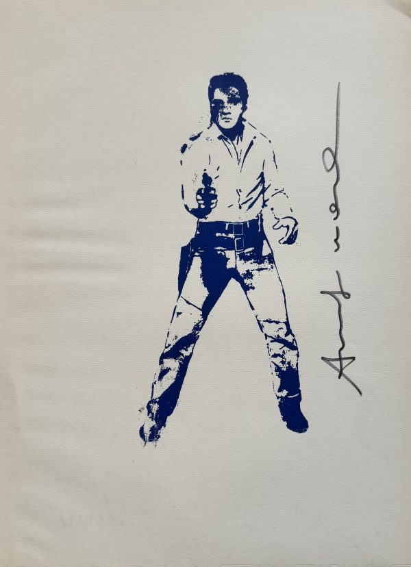 Andy WARHOL (1928-1987), D’Après.  Elvis Presley.