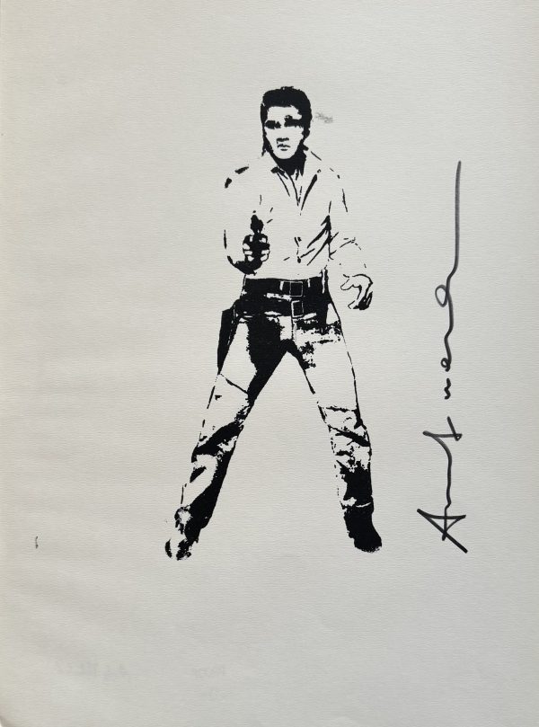 Andy WARHOL (1928-1987), D’Après.  Elvis Presley.