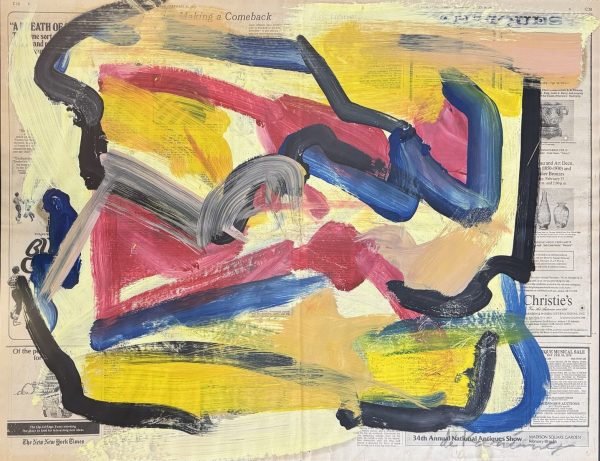 WILLEM DE KOONING (1904-1997)   Sans titre, circa 1978.