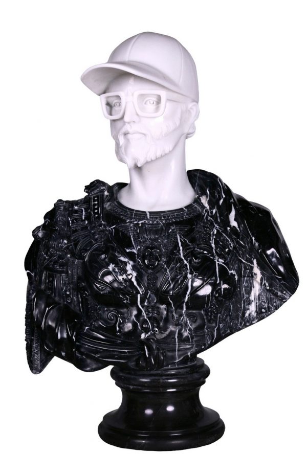 Léo CAILLARD (Né en 1985)  « Hipster in Stone Aurelius ». 2023.